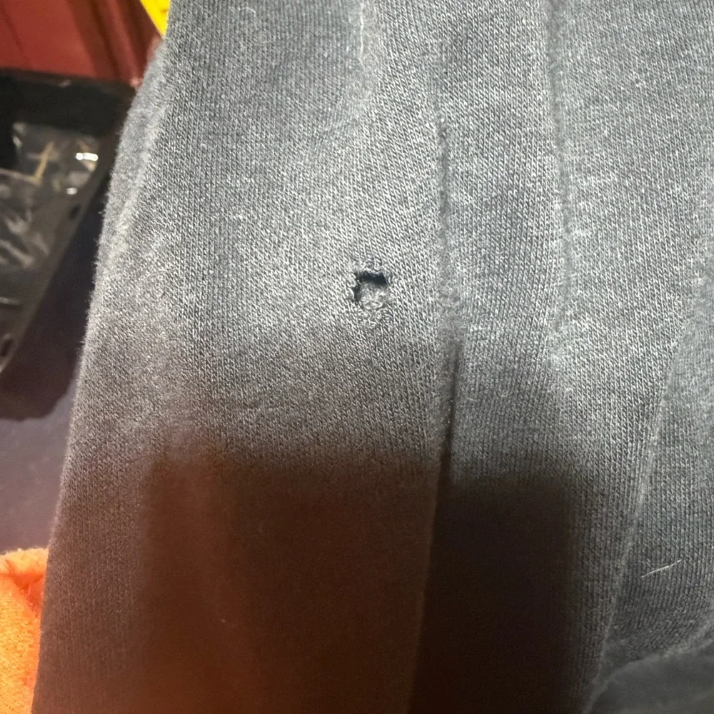 Nike Black Track Pants‎ with Gold Logo size XL